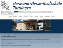 Tablet Screenshot of hhrs-tuttlingen.de